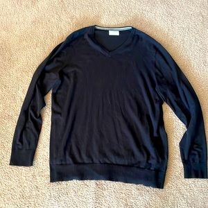 Old Navy big and tall‎ Black V-neck Sweater (XXLT)